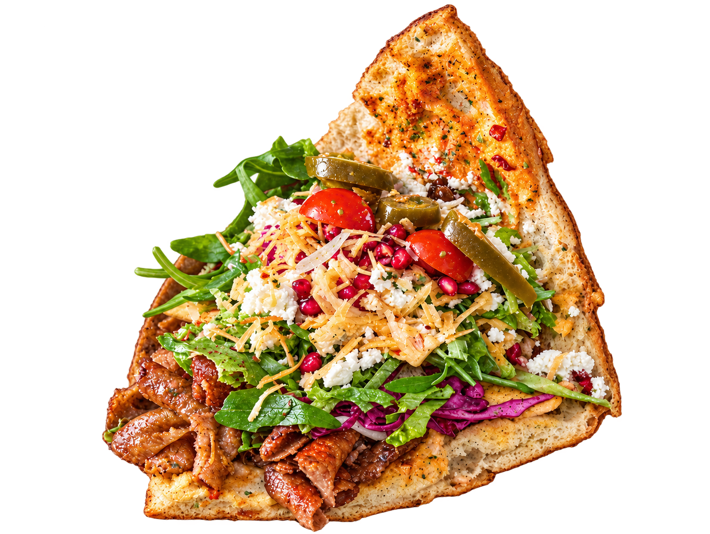 Berlinski döner u trokutastom pecivu